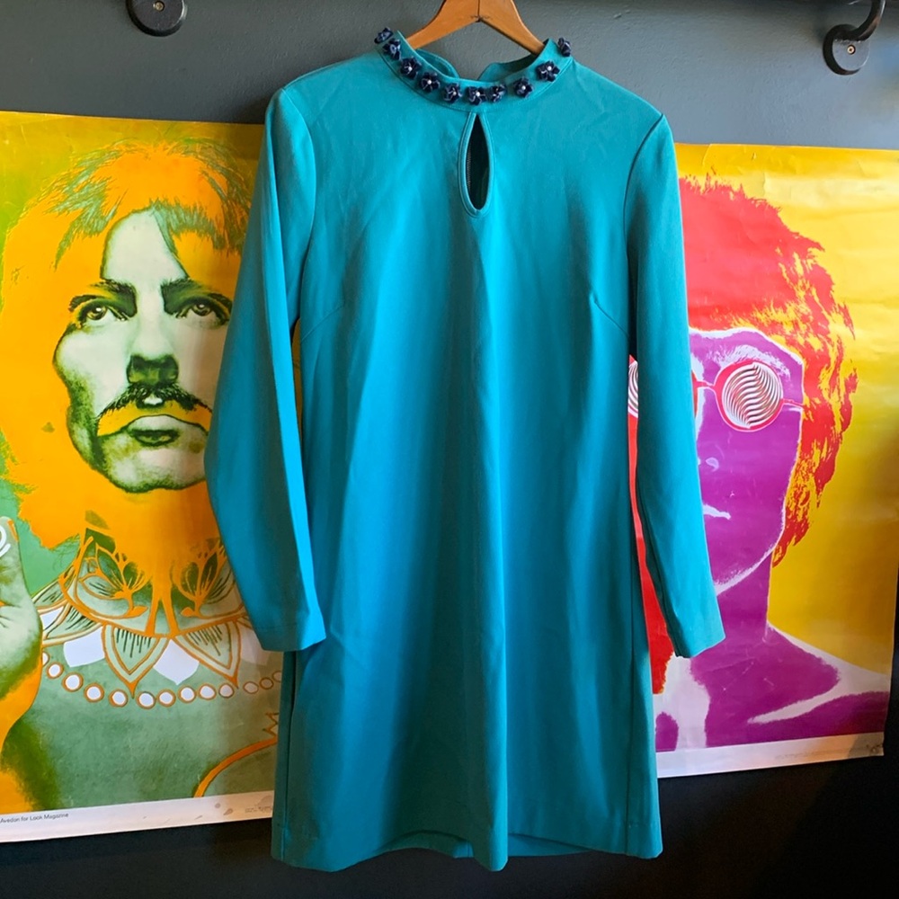 Vintage Teal Dress by Louche